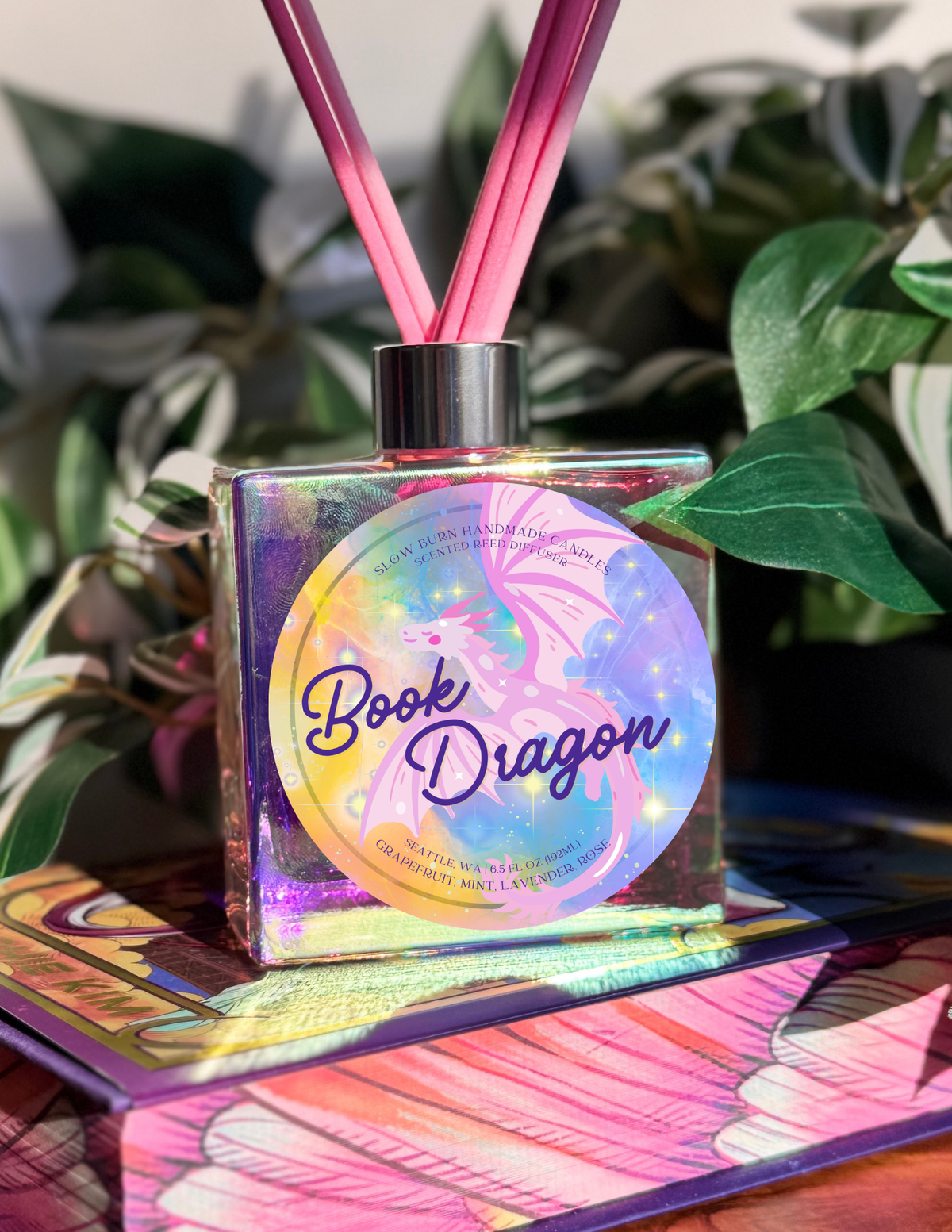 Book Dragon Shelf Diffuser