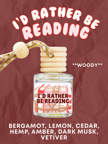 Bookish Car Freshener