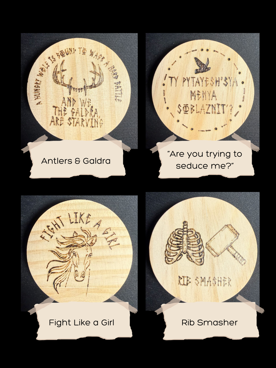The Ashen Series Wood-Burned Lids [PREORDER]