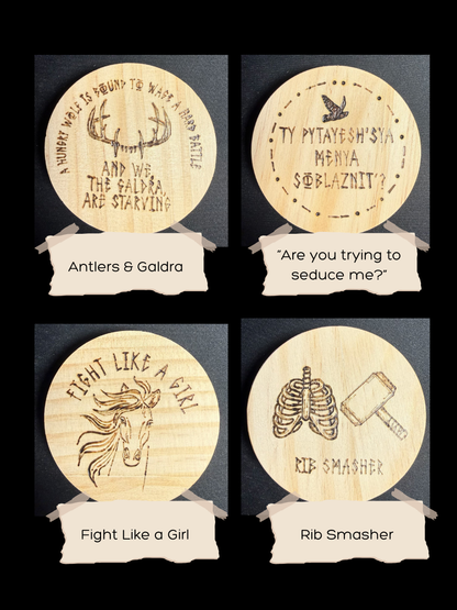 The Ashen Series Wood-Burned Lids [PREORDER]