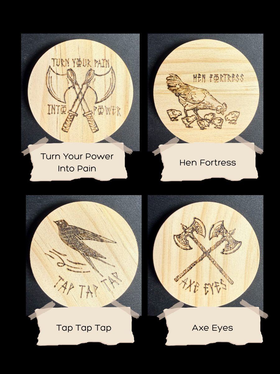 The Ashen Series Wood-Burned Lids [PREORDER]