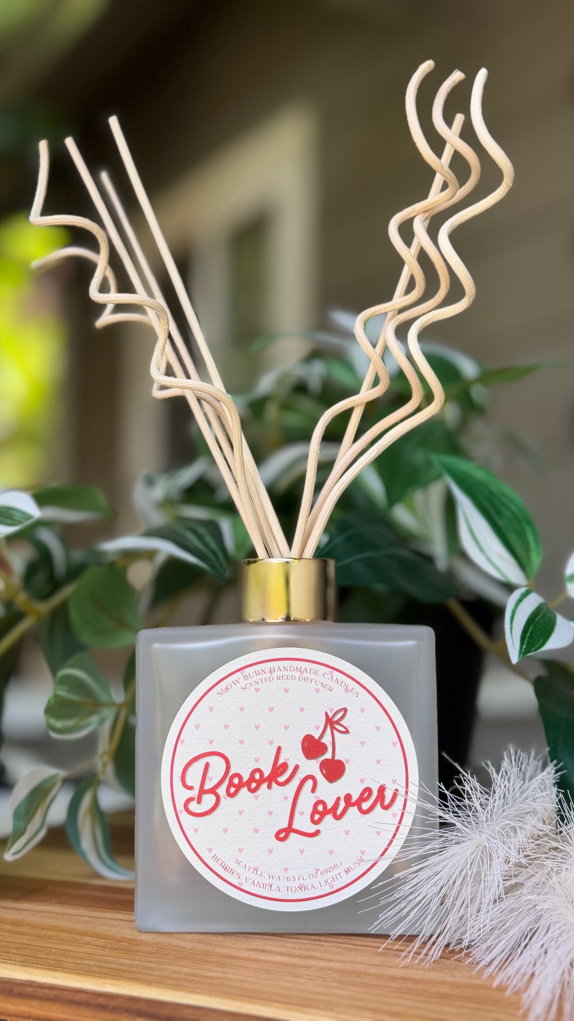 Book Lover Reed Diffuser