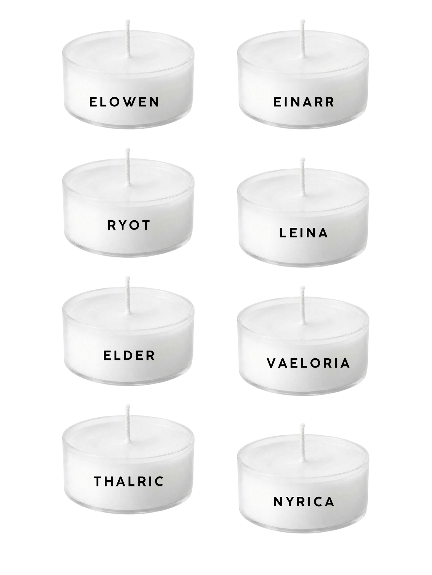 Kissed by the Gods Tealight Sample Set