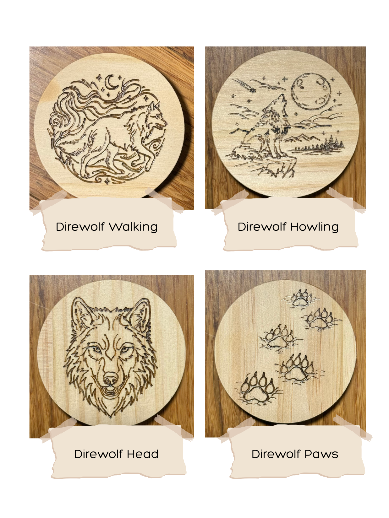 Wolves of Ruin Candle Lids [PREORDER]