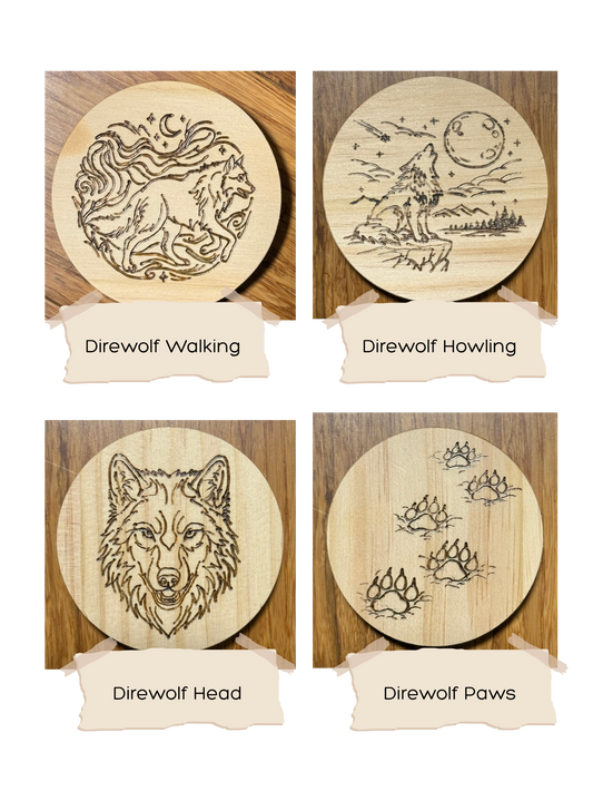 Wolves of Ruin Candle Lids